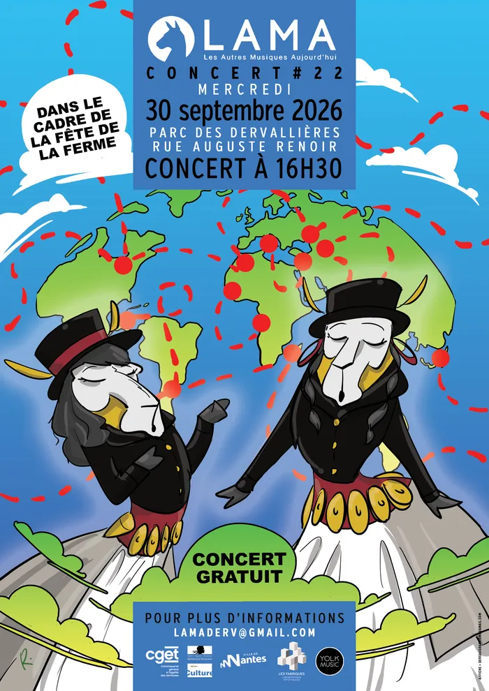 Visuel de l’événement « ???? Le LAMA & la fête de la ferme ???? »