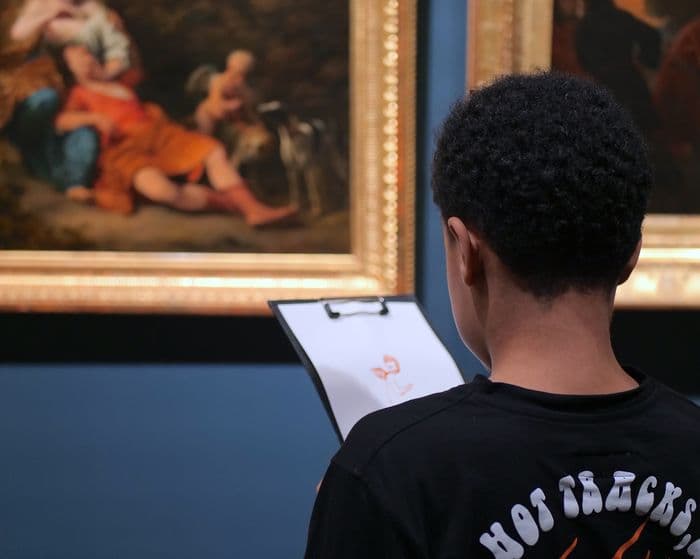 Visuel de l’événement « Dessiner au musée »