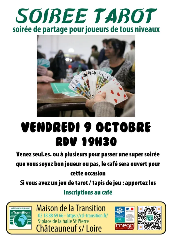 Visuel de l’événement « Soirée tarot »
