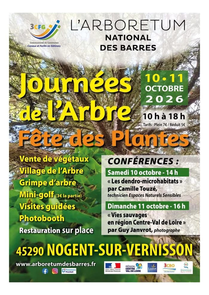 Visuel de l’événement « Journées de l'Arbre de l'Arboretum »