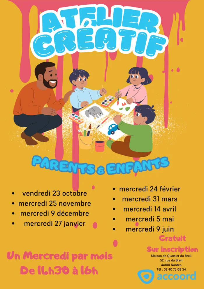 Visuel de l’événement « Atelier Créatif »