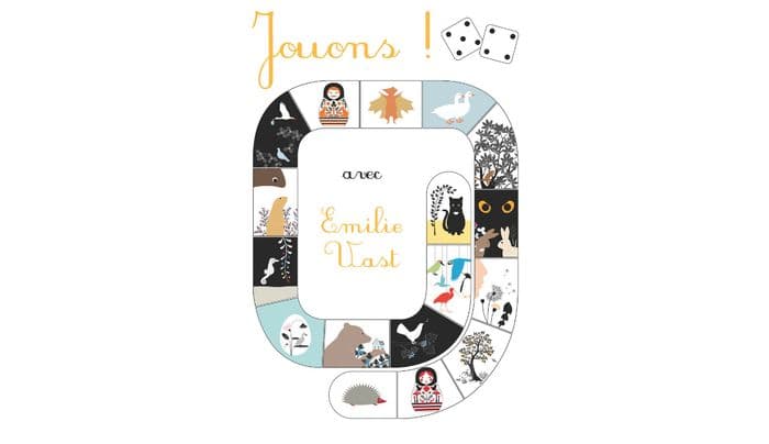 Visuel de l’événement « Exposition Jouons avec Émilie Vast ! »