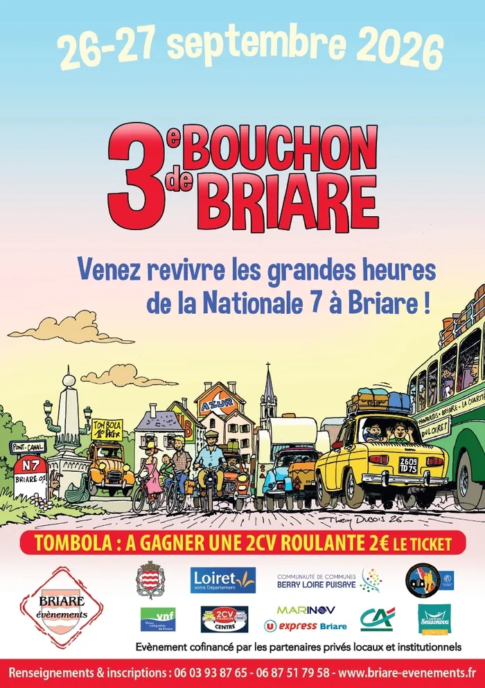 Visuel de l’événement « 3ème Bouchon de la Nationale 7 de Briare »