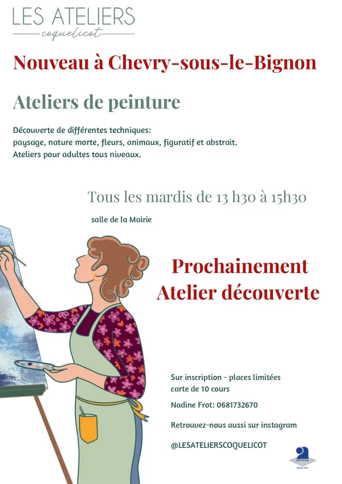 Visuel de l’événement « Atelier de peinture »