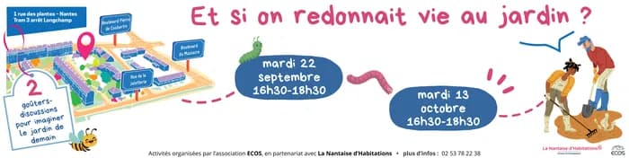 Visuel de l’événement « Gouter - rencontre au jardin »