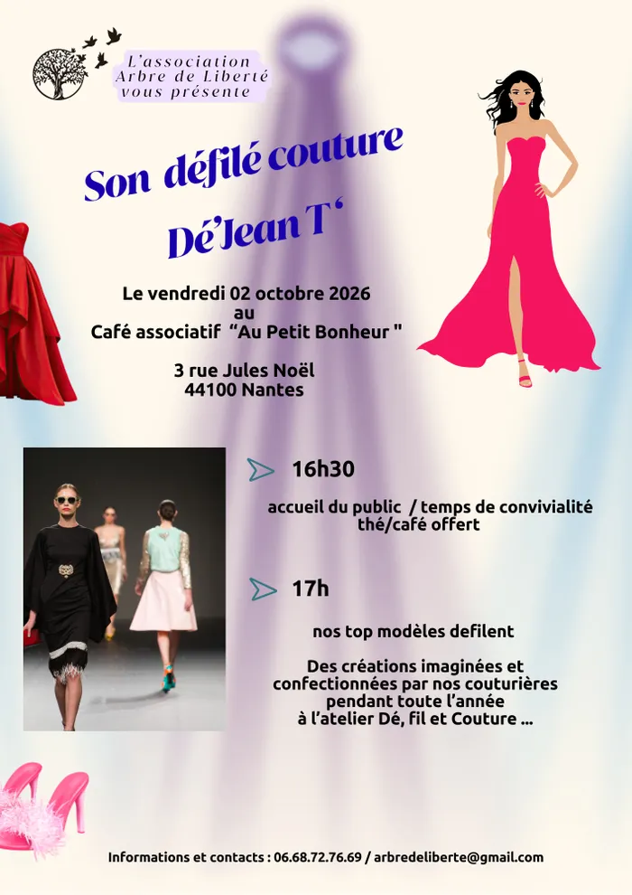 Visuel de l’événement « Défilé couture Dé'Jean T »
