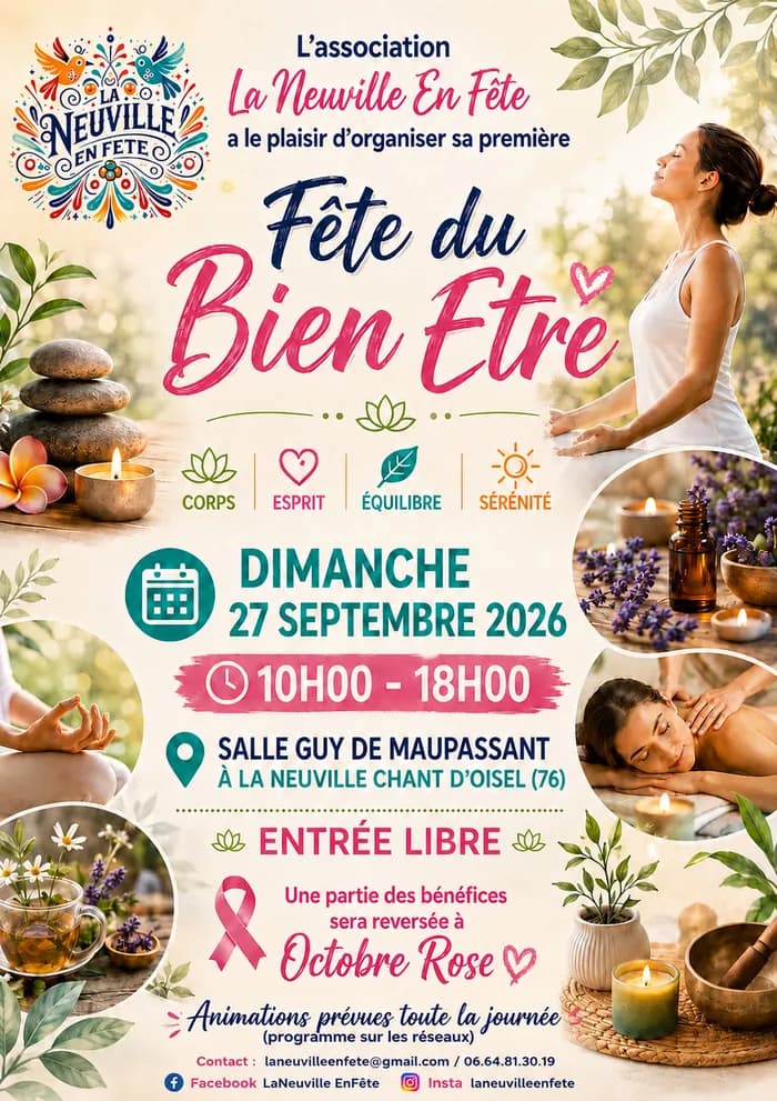 Visuel de l’événement « Fête du bien-être de La Neuville en Fête »