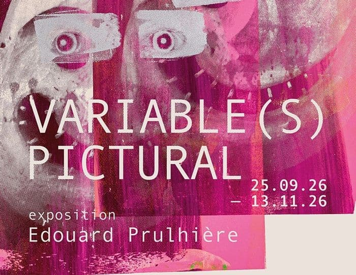 Visuel de l’événement « Exposition d'Edouard Prulhière : Variable(s) pictural »