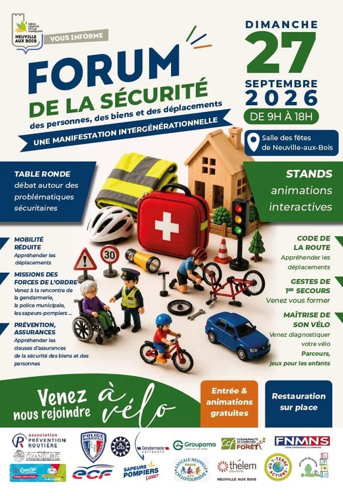 Visuel de l’événement « Forum de la sécurité »