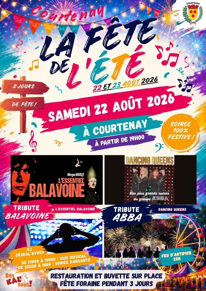 Visuel de l’événement « Fête de l'été de Courtenay »