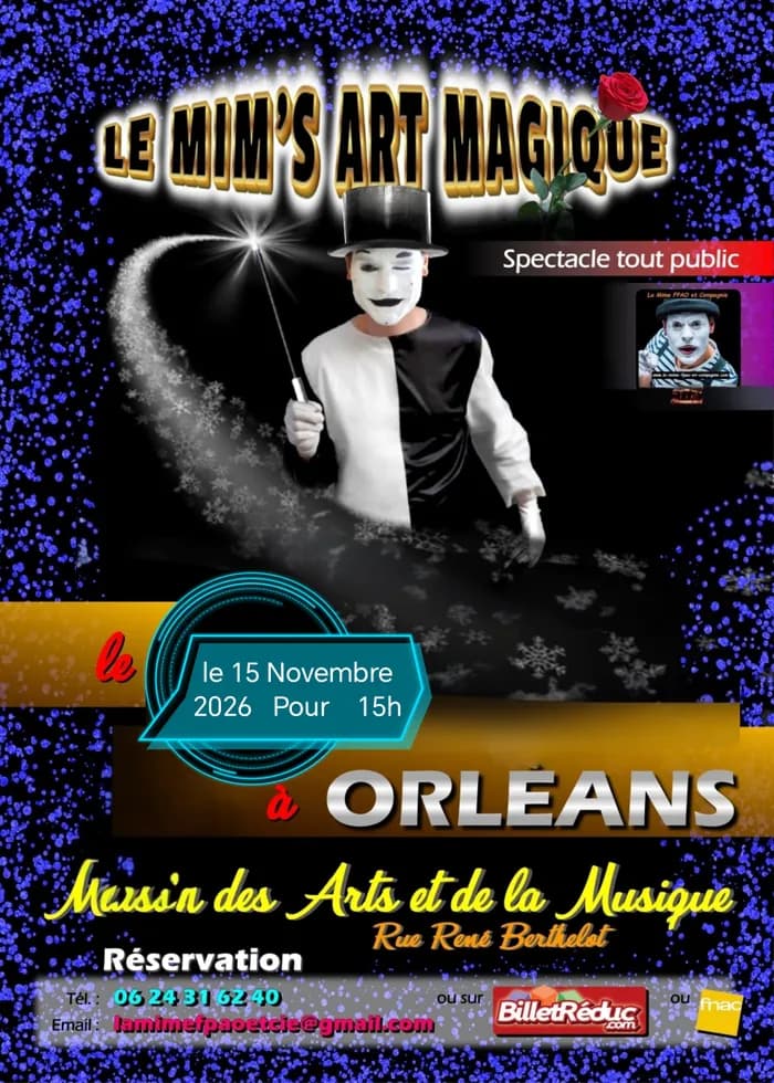 Visuel de l’événement « Le Mim's Art Magique »