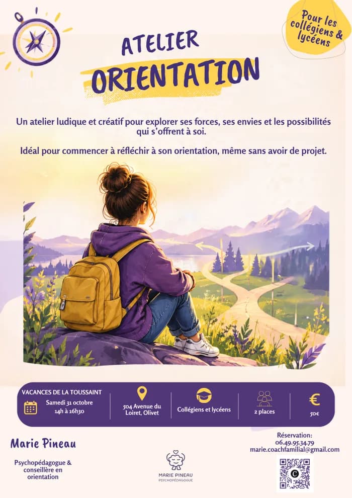 Visuel de l’événement « Atelier orientation »