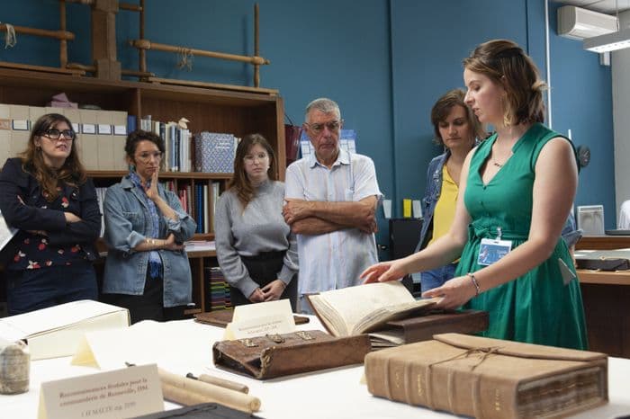 Visuel de l’événement « VISITES DE L’ATELIER DE RESTAURATION DES ARCHIVES DE LA HAUTE-GARONNE [Archives Toulouse] »