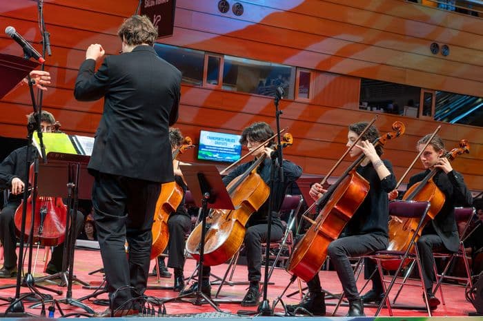 Visuel de l’événement « Concert de violoncelles au passage Pommeraye ! »