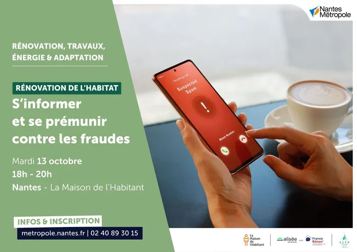 Visuel de l’événement « Rénovation de l’habitat : s'informer sur les aides et se prémunir contre les fraudes »