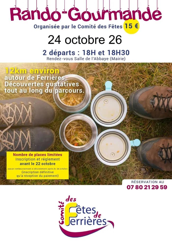 Visuel de l’événement « Randonnée gourmande »