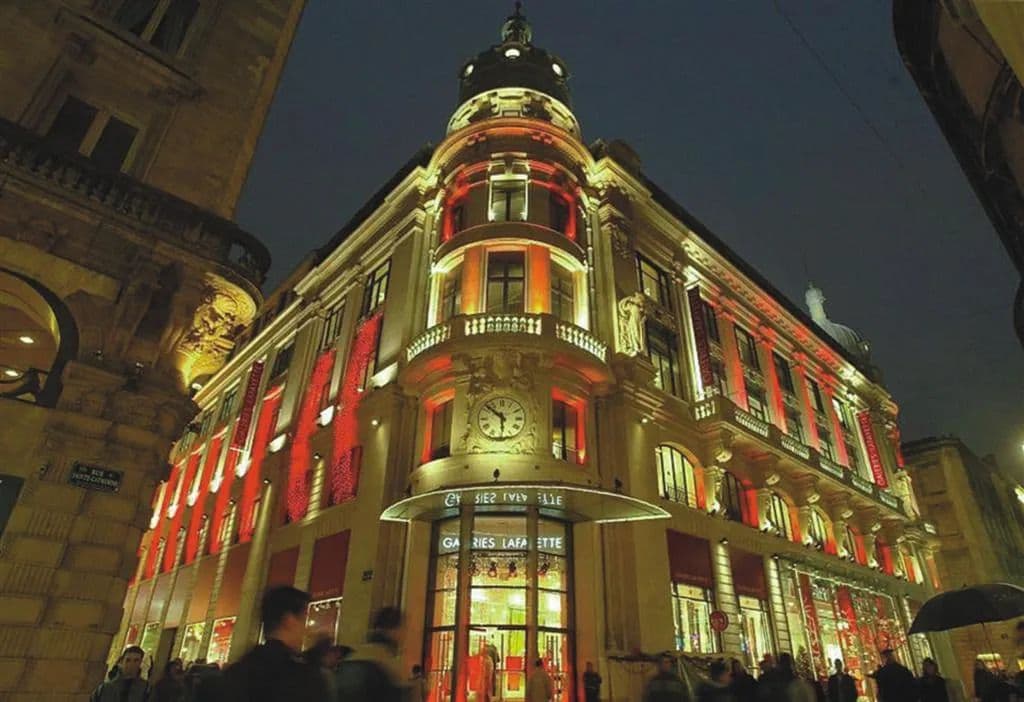 Photographie du lieu : Galeries Lafayette