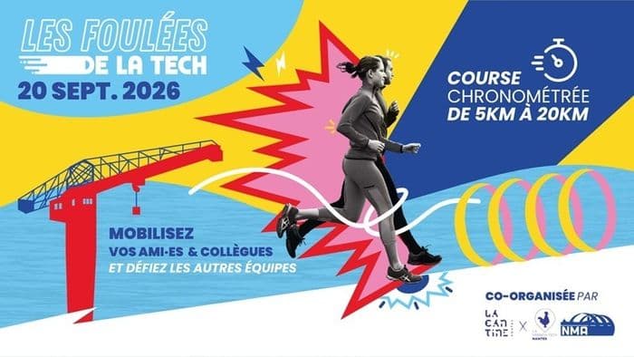 Visuel de l’événement « Les Foulées de La Tech 2026 »