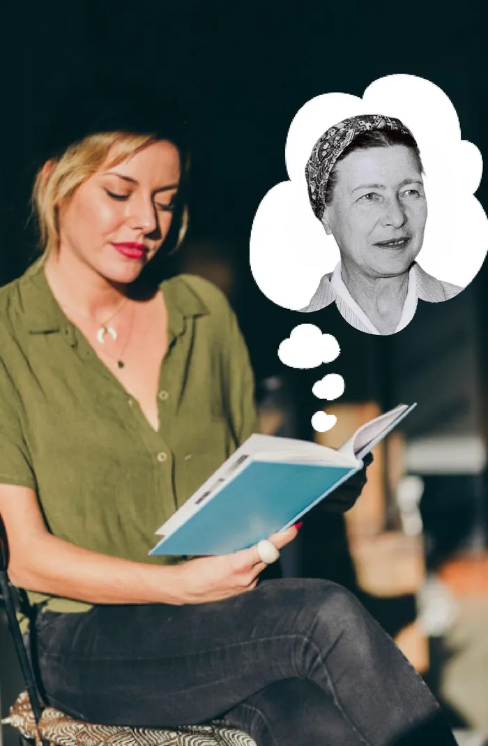 Visuel de l’événement « Je suis venue vous lire : Simone de Beauvoir »