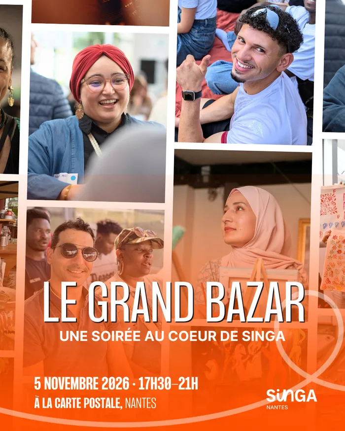 Visuel de l’événement « Le Grand BAZAR de SINGA Nantes »