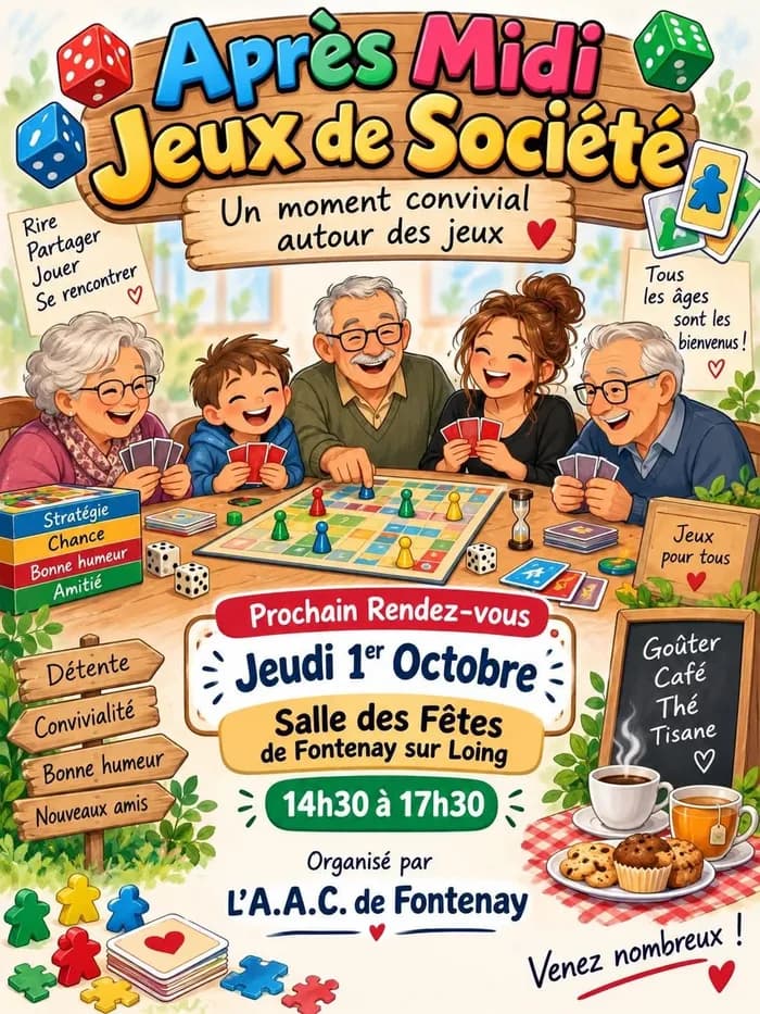 Visuel de l’événement « Après-midi jeux »