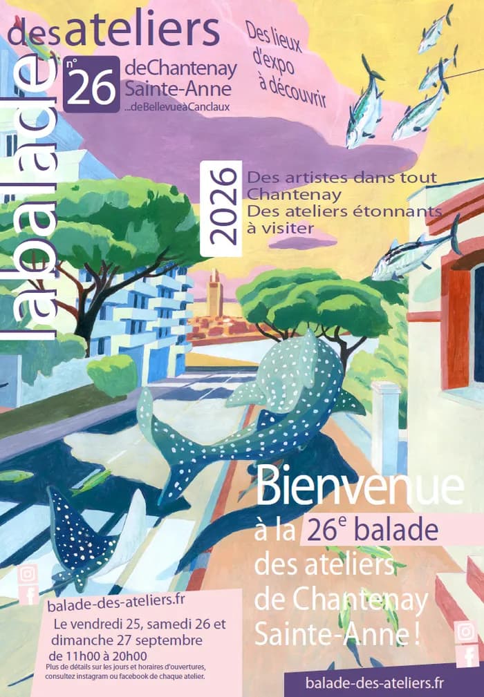 Visuel de l’événement « Balade 2026 des ateliers de Chantenay-Sainte Anne »