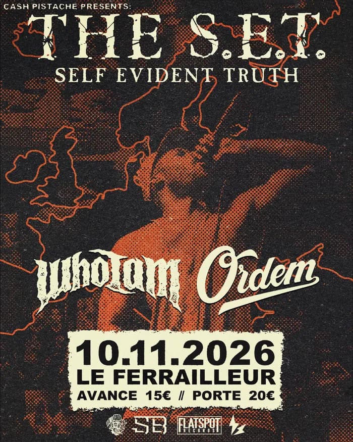 Visuel de l’événement « THE S.E.T + WHO I AM + ORDEM »