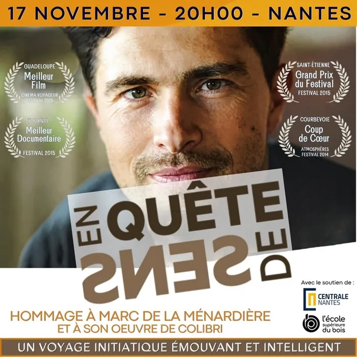 Visuel de l’événement « Projection et rencontre en hommage à Marc de la Ménardière »
