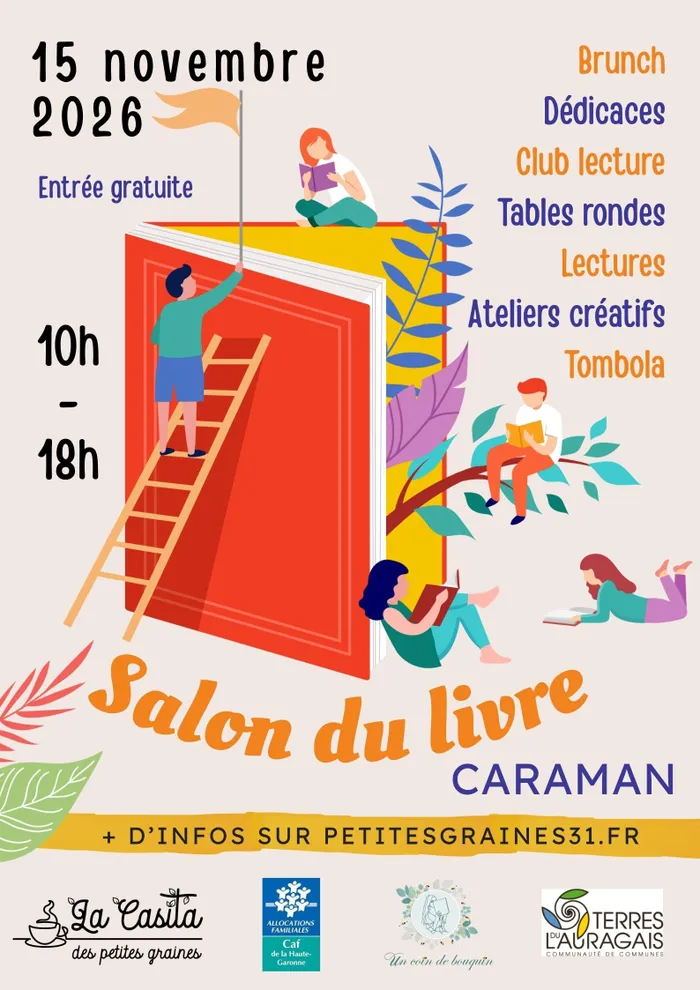 Visuel de l’événement « Salon du livre à La Casita »