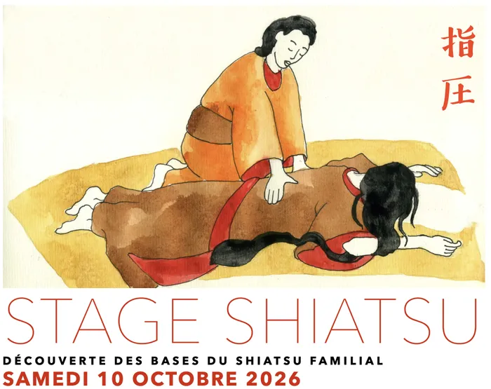 Visuel de l’événement « Stage de découverte des bases du Shiatsu »