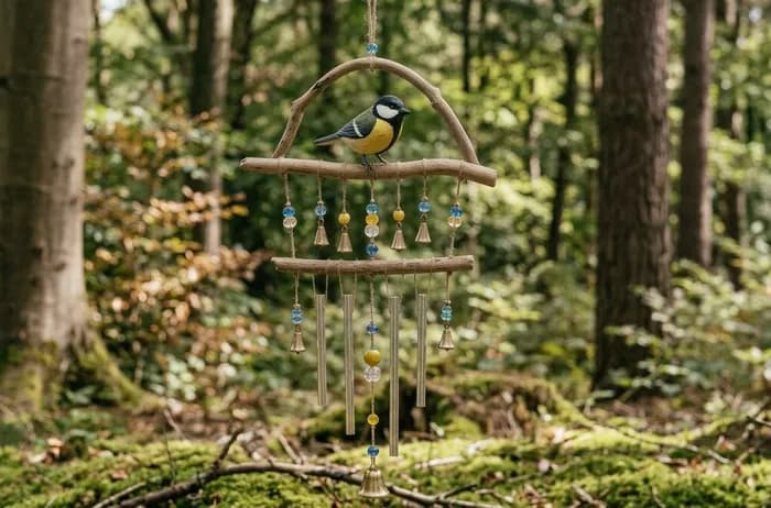 Visuel de l’événement « Création d'un carillon Oiseau [atelier créatif] »