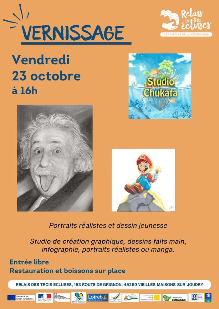 Visuel de l’événement « Vernissage Studio Chukata »