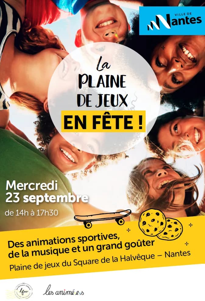Visuel de l’événement « La plaine de jeux de la Halvêque en fête ! »