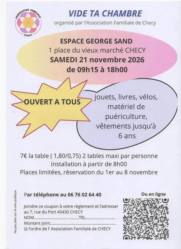 Visuel de l’événement « VIDE TA CHAMBRE »