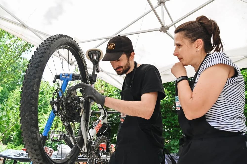 Visuel de l’événement « Atelier vélo : diagnostic et petite réparation, marquage Bicycode et sécurité routière vue du guidon »