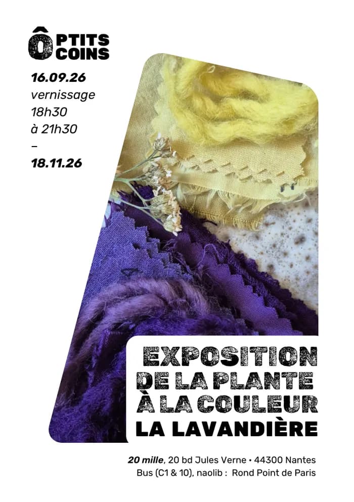 Visuel de l’événement « De la plante à la couleur : présentation »