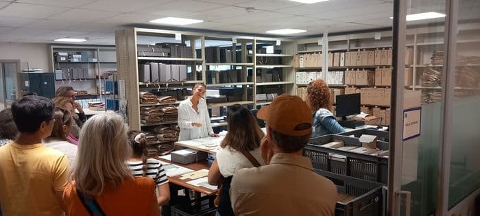 Visuel de l’événement « Visite guidée des coulisses des Archives du Calvados »