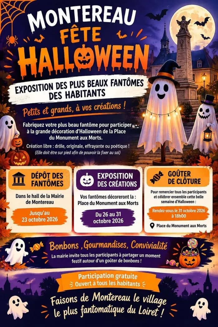 Visuel de l’événement « Montereau fête Halloween »