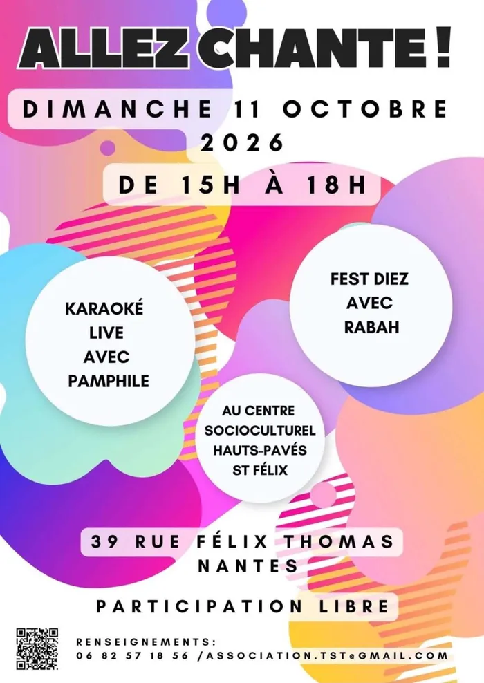 Visuel de l’événement « Allez chante ! »