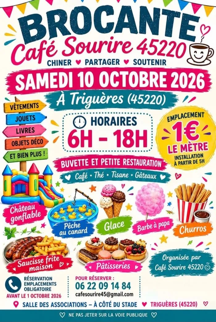 Visuel de l’événement « Brocante à Triguères »