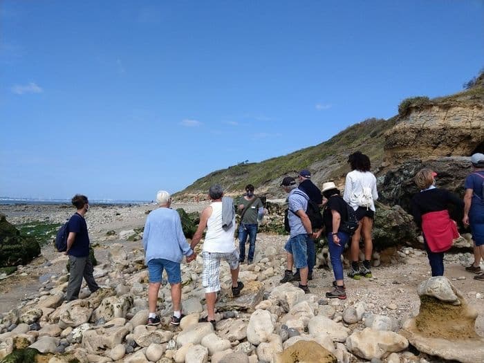 Visuel de l’événement « Visite guidée des falaises des Roches noires - Pointe du Heurt »