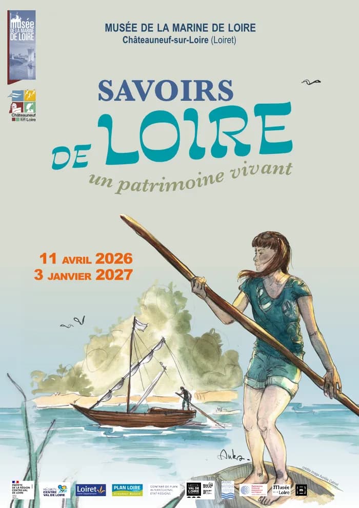 Visuel de l’événement « Exposition : Savoirs de Loire, un patrimoine vivant »