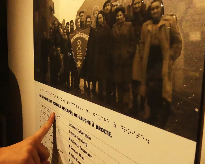 Visuel de l’événement « Visite sensorielle de l'exposition "Survivre à Auschwitz" »