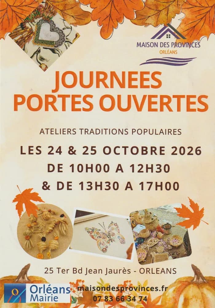 Visuel de l’événement « Portes ouvertes des Ateliers Traditions Populaires »
