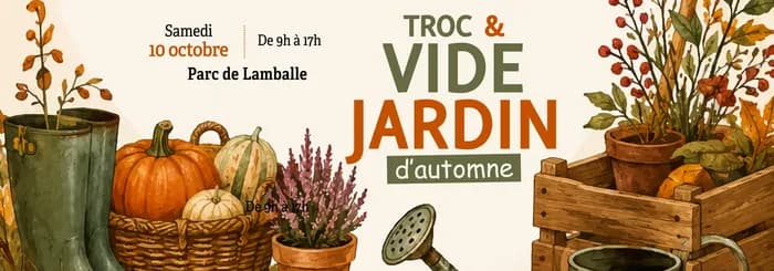 Visuel de l’événement « Troc et vide-jardin »
