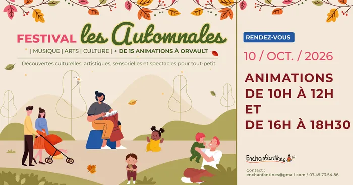 Visuel de l’événement « Les Automnales d’Enchanfantines 2026 - Edition 2026 »