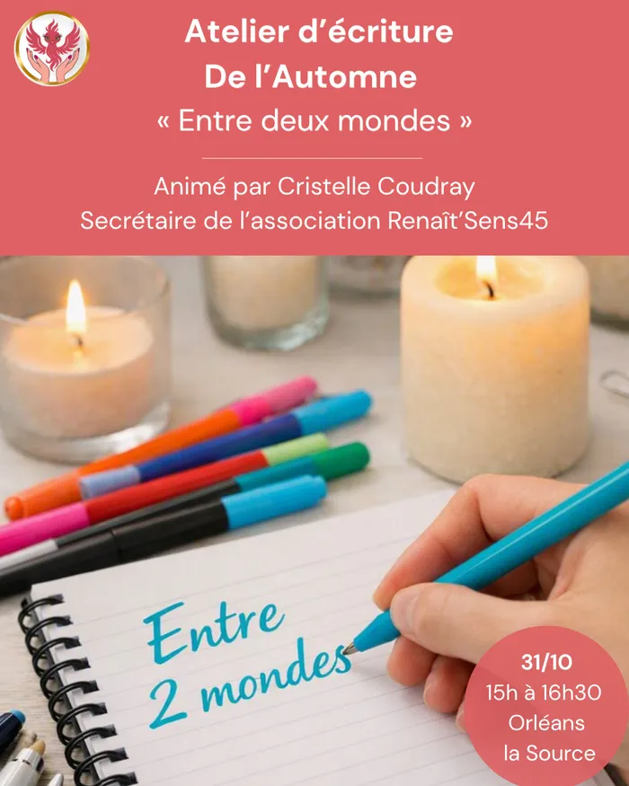 Visuel de l’événement « Atelier d'écriture de l'automne "Entre deux mondes" »