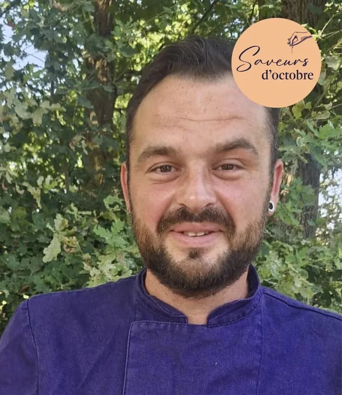 Visuel de l’événement « Démonstration culinaire avec le chef Bastien Bompas - Saveurs d'octobre »