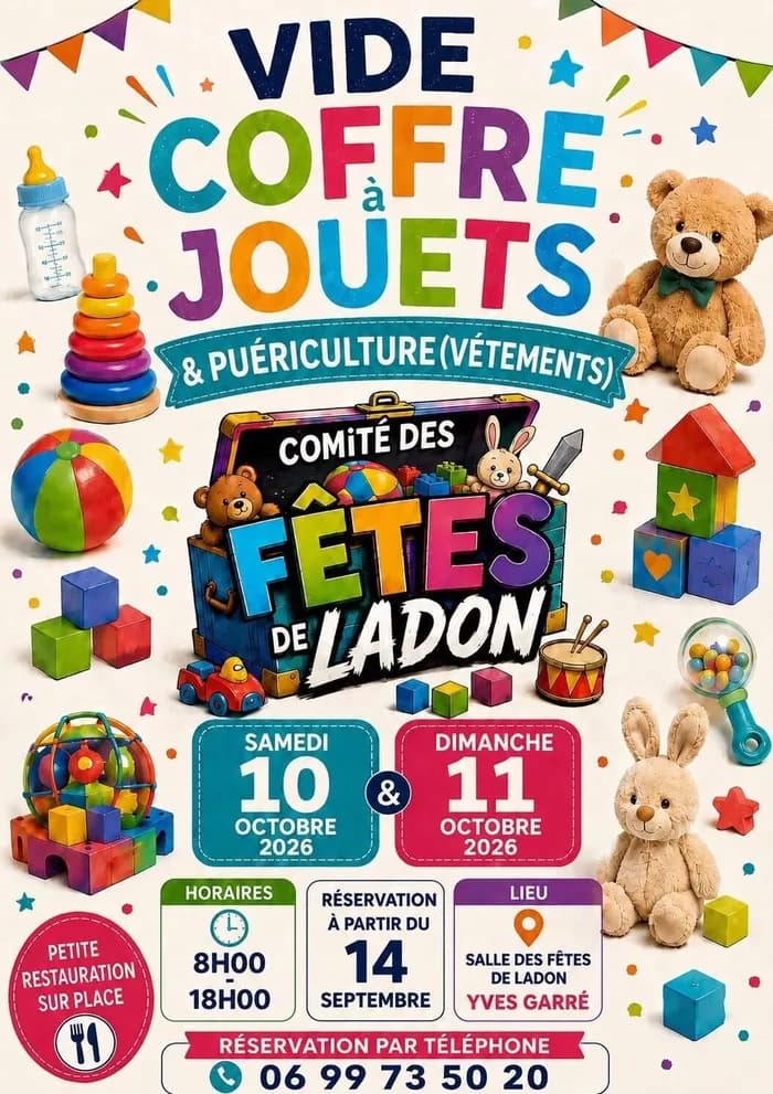 Visuel de l’événement « Vide-coffres à jouets »