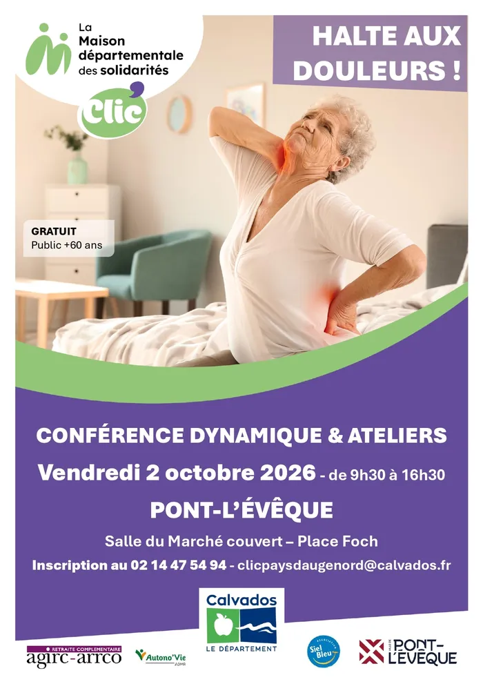 Visuel de l’événement « Halte aux douleur »